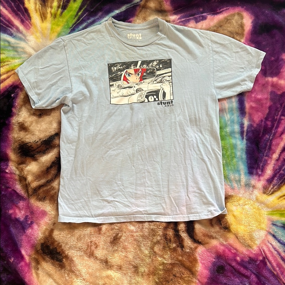 🏎️Fast Car Anime Girl Graphic Tee🏎️